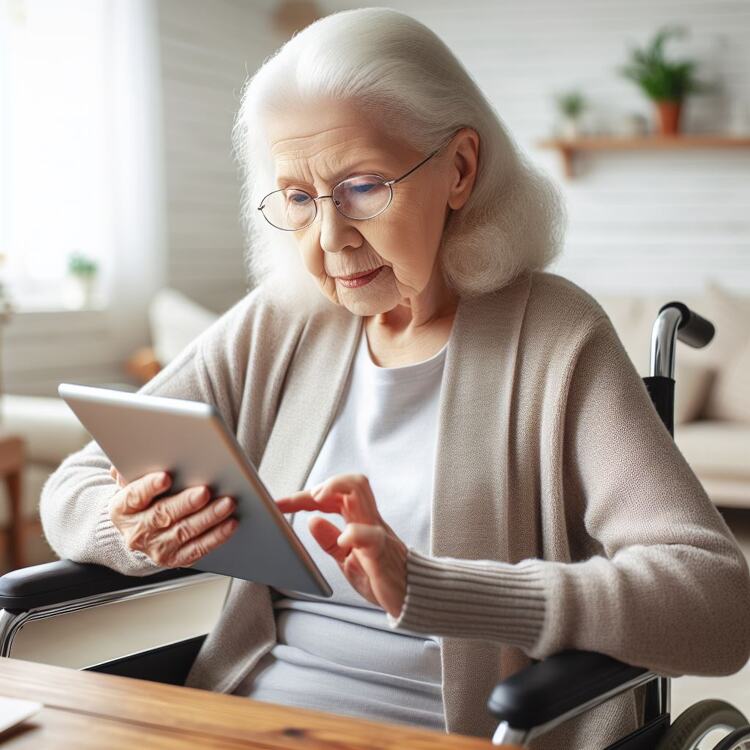 Veel senioren maken contact met familie en vrienden op sociale mediaplatforms zoals Facebook en WhatsApp.