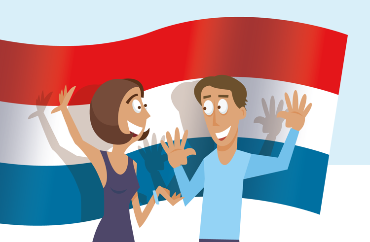 Het rood in onze vlag zou staan voor het volk, het wit voor de kerk en het blauw voor de adel.