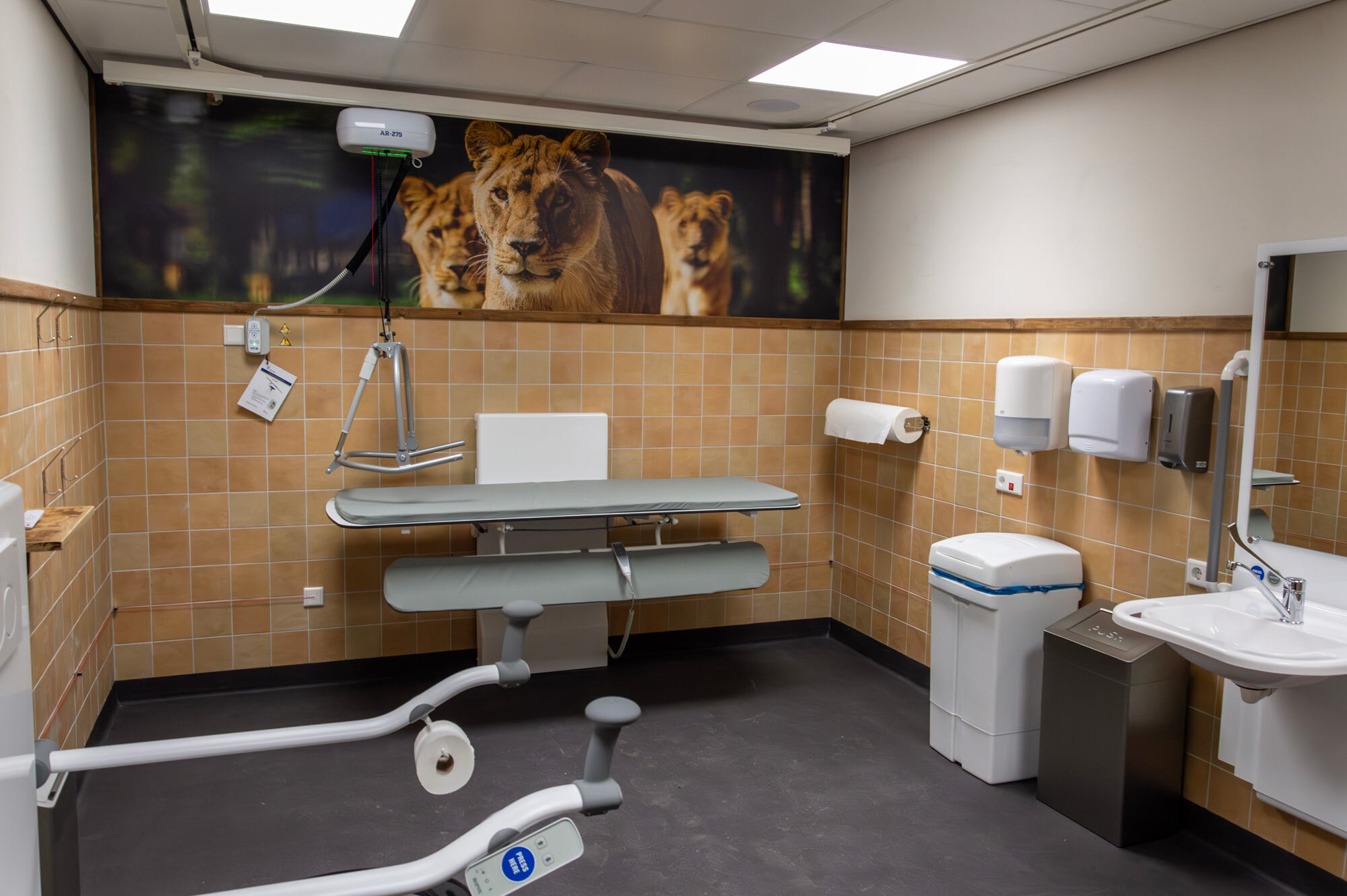 Het project is een samenwerking van dierenpark Beekse Bergen, Stichting het Gehandicapte Kind en Joint Projects.